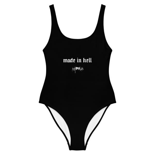 Made In Hell Swimsuit - Buy Techwear Fashion Clothing Scarlxrd Ha3xun Store