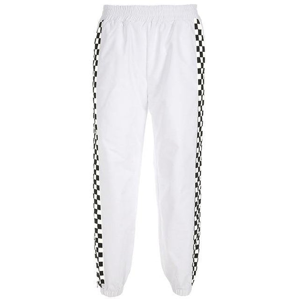 Checker Zip Cargo - buy techwear clothing fashion scarlxrd store pants hoodies face mask vests aesthetic streetwear
