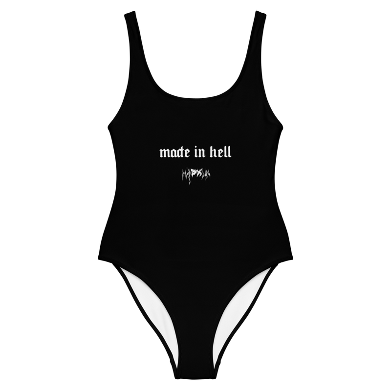 Made In Hell Swimsuit - Buy Techwear Fashion Clothing Scarlxrd Ha3xun Store