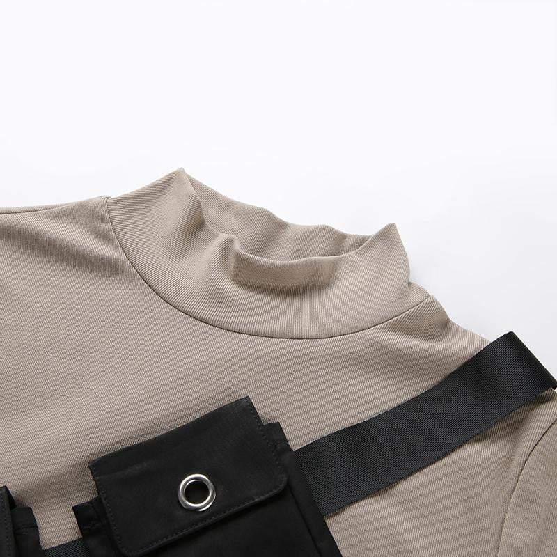 DATABASE CROP TOP - Buy Techwear Fashion Clothing Scarlxrd Ha3xun Store