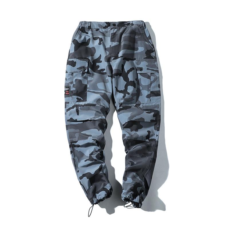 Blue Camo Joggers - buy techwear clothing fashion scarlxrd store pants hoodies face mask vests aesthetic streetwear