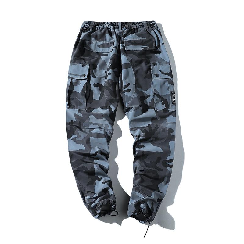 Blue Camo Joggers - buy techwear clothing fashion scarlxrd store pants hoodies face mask vests aesthetic streetwear