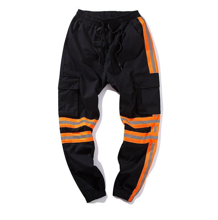 REFLECTIVE STRIPED PANTS - Buy Techwear Fashion Clothing Scarlxrd Ha3xun Store