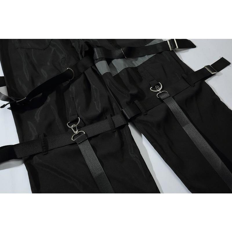 STRAPS PANTS 2.0 - Buy Techwear Fashion Clothing Scarlxrd Ha3xun Store