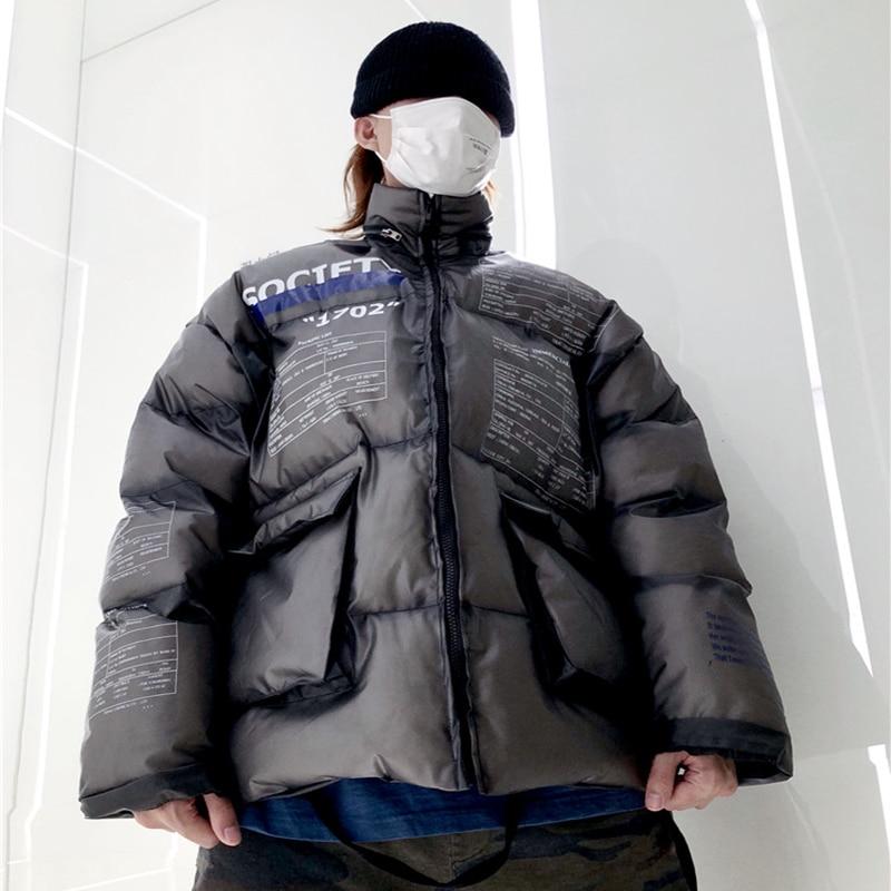 500 GB System Padded Coat - buy techwear clothing fashion scarlxrd store pants hoodies face mask vests aesthetic streetwear