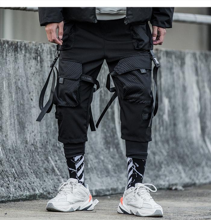 DATABASE STRAPS PANTS - Buy Techwear Fashion Clothing Scarlxrd Ha3xun Store