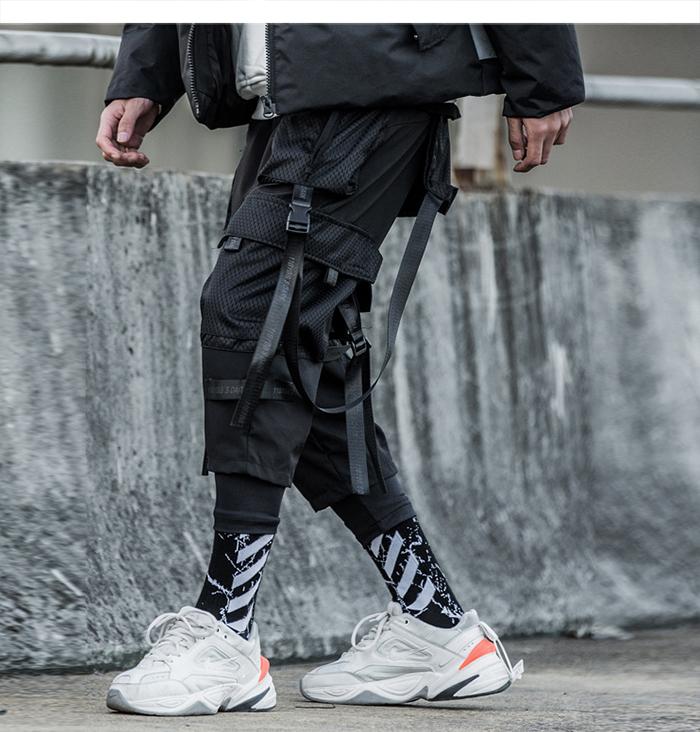 DATABASE STRAPS PANTS - Buy Techwear Fashion Clothing Scarlxrd Ha3xun Store