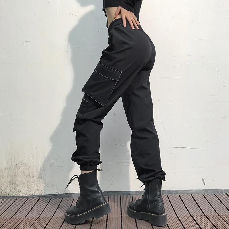 Mid Zipper Tech Pants - buy techwear clothing fashion scarlxrd store pants hoodies face mask vests aesthetic streetwear