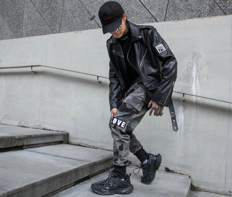 Love Camouflage Pants - Buy Techwear Fashion Clothing Scarlxrd Ha3xun Store