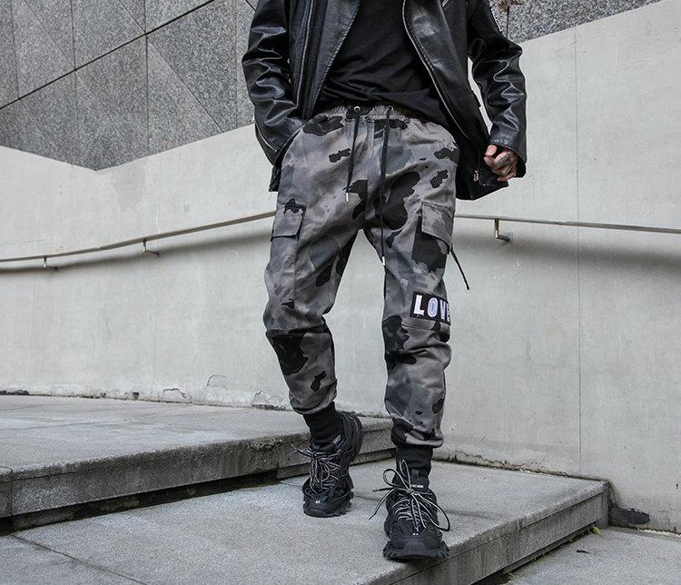 Love Camouflage Pants - Buy Techwear Fashion Clothing Scarlxrd Ha3xun Store