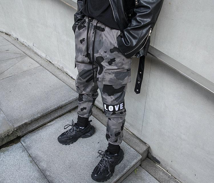 Love Camouflage Pants - Buy Techwear Fashion Clothing Scarlxrd Ha3xun Store