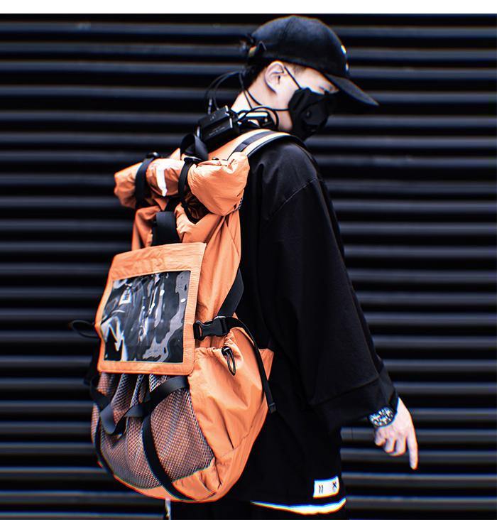 Tactical Techwear Backpack - buy techwear clothing fashion scarlxrd store pants hoodies face mask vests aesthetic streetwear