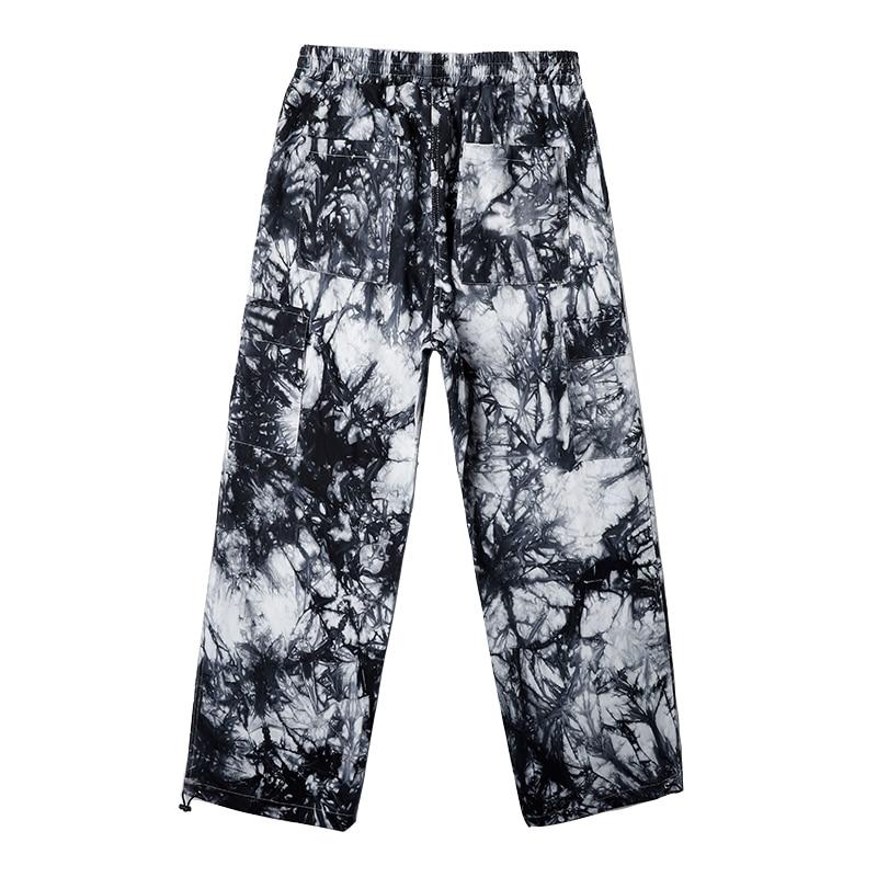 Black Acid Tie Dye Pants - buy techwear clothing fashion scarlxrd store pants hoodies face mask vests aesthetic streetwear