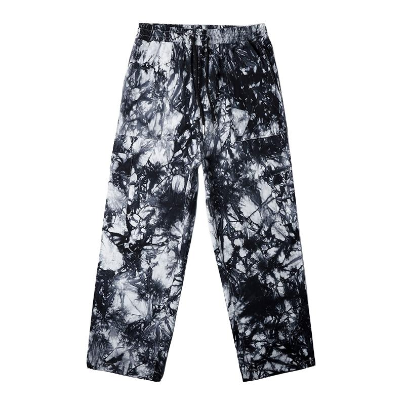 Black Acid Tie Dye Pants - buy techwear clothing fashion scarlxrd store pants hoodies face mask vests aesthetic streetwear