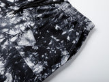 Black Acid Tie Dye Pants - buy techwear clothing fashion scarlxrd store pants hoodies face mask vests aesthetic streetwear
