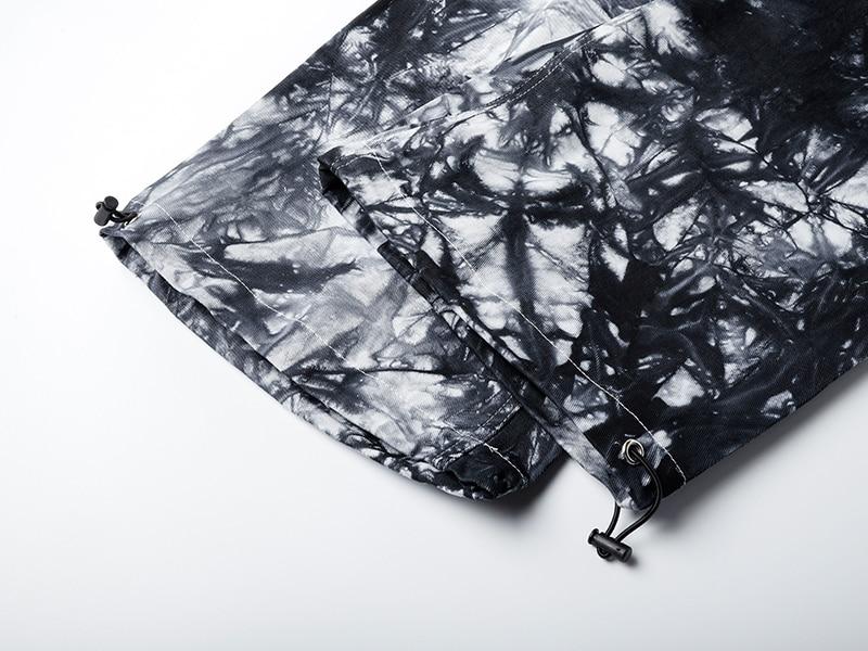 Black Acid Tie Dye Pants - buy techwear clothing fashion scarlxrd store pants hoodies face mask vests aesthetic streetwear