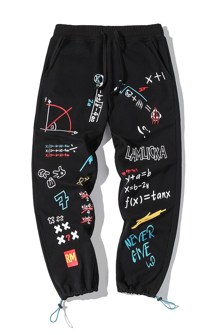 GEOMETRY JOGGERS - Buy Techwear Fashion Clothing Scarlxrd Ha3xun Store