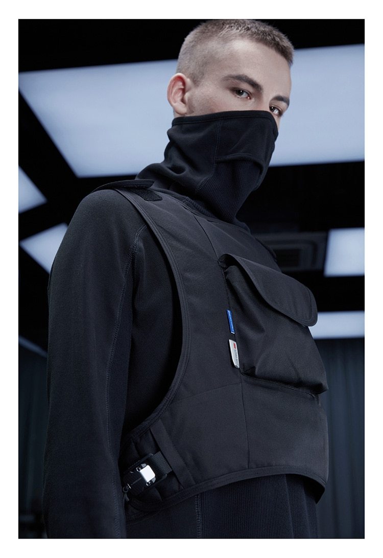 Lusion Utility Vest - Buy Techwear Fashion Clothing Scarlxrd Ha3xun Store