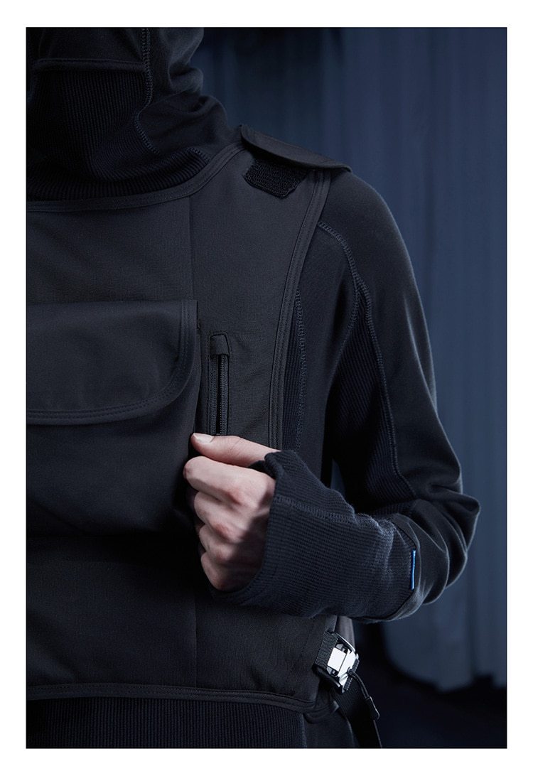 Lusion Utility Vest - Buy Techwear Fashion Clothing Scarlxrd Ha3xun Store