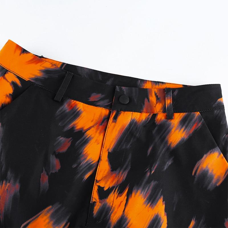 Orange Camo Cargo - Buy Techwear Fashion Clothing Scarlxrd Ha3xun Store