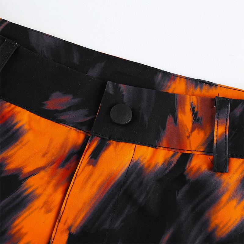 Orange Camo Cargo - Buy Techwear Fashion Clothing Scarlxrd Ha3xun Store