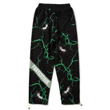 GREEN LIGHTNING JOGGERS - Buy Techwear Fashion Clothing Scarlxrd Ha3xun Store
