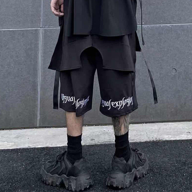Tactical Punk Errxr Shorts - buy techwear clothing fashion scarlxrd store pants hoodies face mask vests aesthetic streetwear