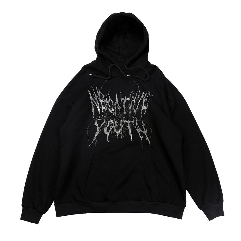 Negative Youth Hoodie - Buy Techwear Fashion Clothing Scarlxrd Ha3xun Store
