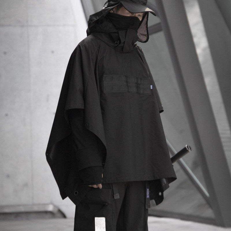 Tactical Ninja Windbreaker - buy techwear clothing fashion scarlxrd store pants hoodies face mask vests aesthetic streetwear