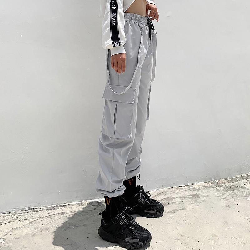 Space Girl Cargo - buy techwear clothing fashion scarlxrd store pants hoodies face mask vests aesthetic streetwear