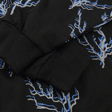 Lightning Print Hoodie - buy techwear clothing fashion scarlxrd store pants hoodies face mask vests aesthetic streetwear