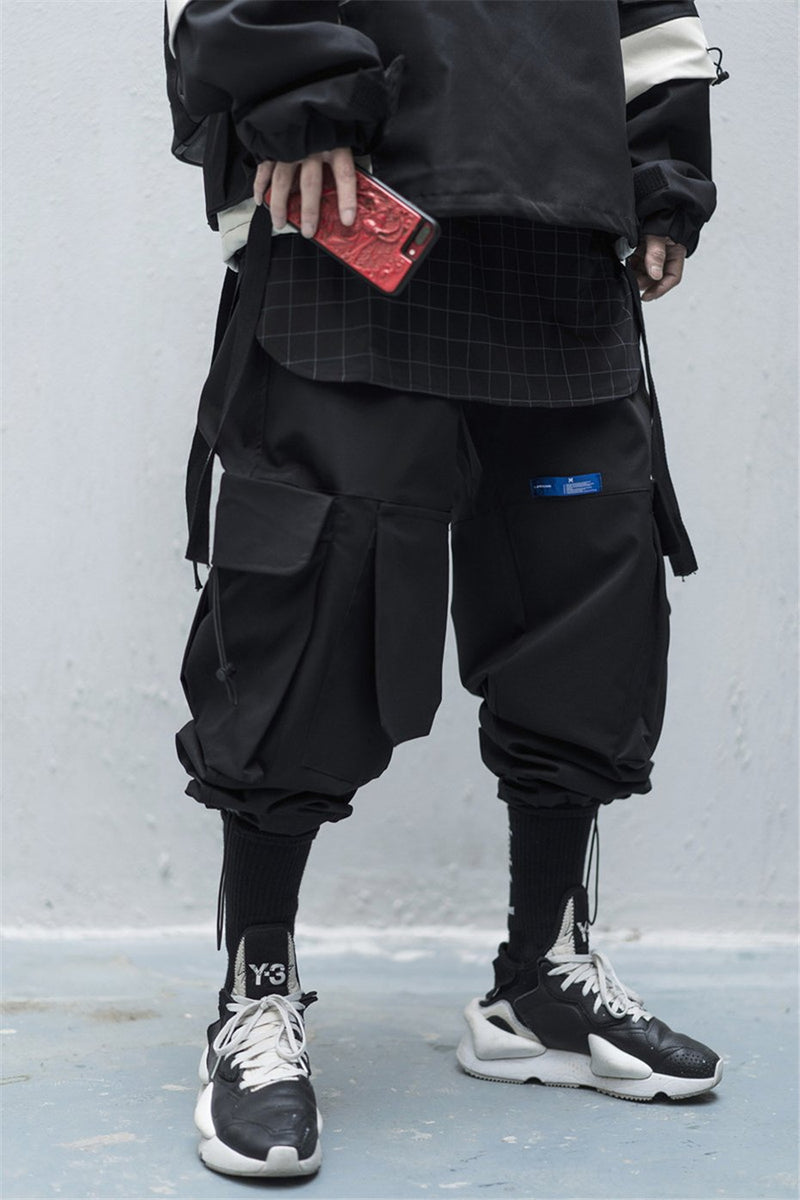 MULTI POCKET JOGGERS 2.0 - buy techwear clothing fashion scarlxrd store pants hoodies face mask vests aesthetic streetwear