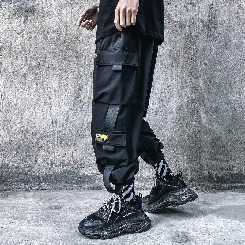 RIBBONS CARGO 1.0 - buy techwear clothing fashion scarlxrd store pants hoodies face mask vests aesthetic streetwear