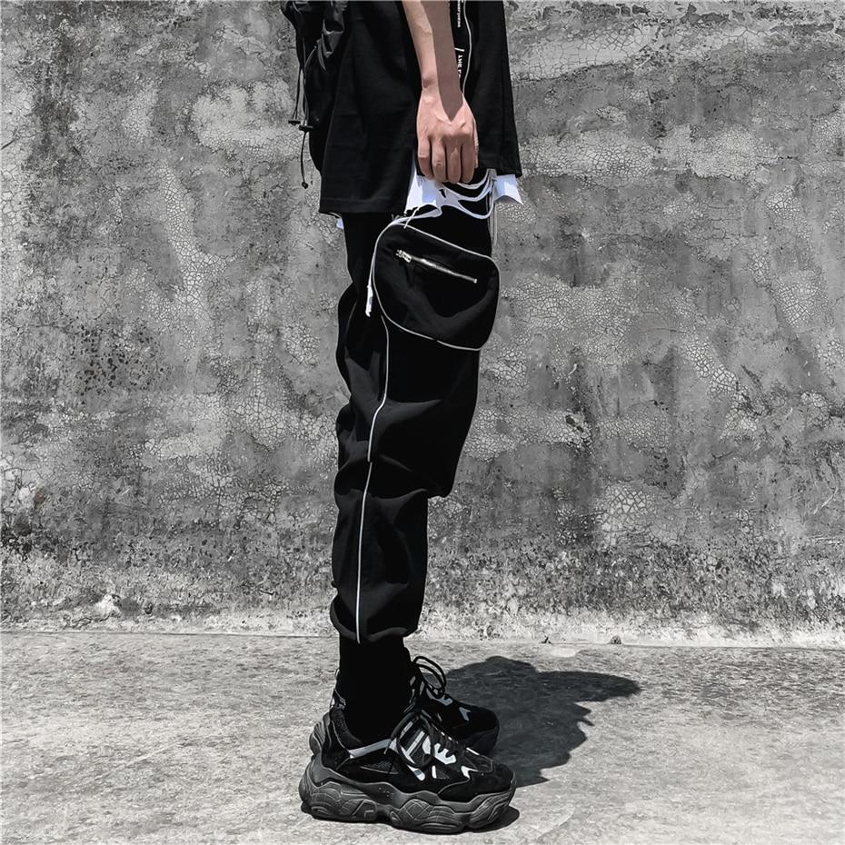 Reflective Stripes Track Pants - buy techwear clothing fashion scarlxrd store pants hoodies face mask vests aesthetic streetwear