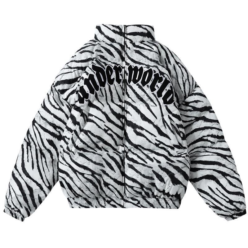 Under World Padded Coat - buy techwear clothing fashion scarlxrd store pants hoodies face mask vests aesthetic streetwear