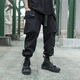 Side Pocket Zippers Cargo - buy techwear clothing fashion scarlxrd store pants hoodies face mask vests aesthetic streetwear