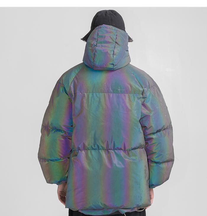 Reflective Padded Coat - buy techwear clothing fashion scarlxrd store pants hoodies face mask vests aesthetic streetwear