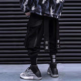 Multi Pocket Ribbon Joggers - buy techwear clothing fashion scarlxrd store pants hoodies face mask vests aesthetic streetwear