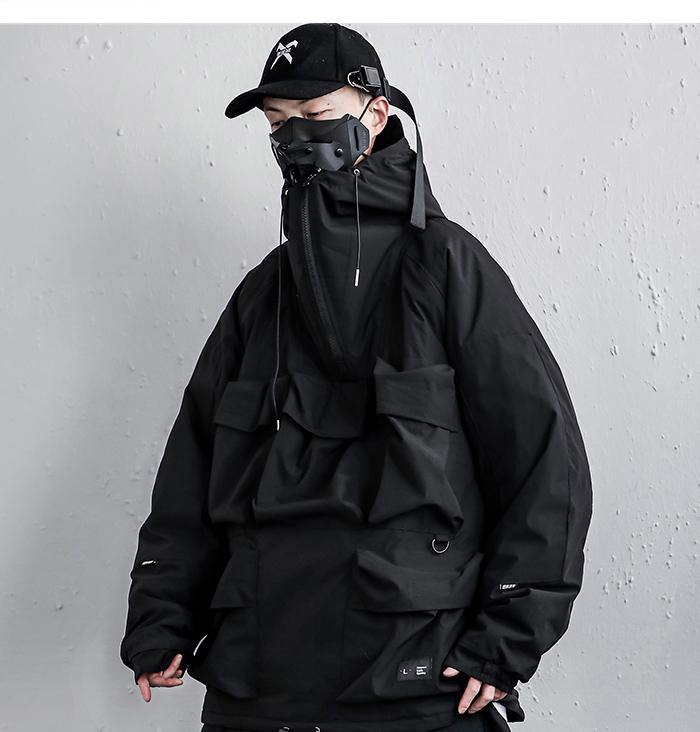 Multi Pockets Tactical Jacket 1.0 - buy techwear clothing fashion scarlxrd store pants hoodies face mask vests aesthetic streetwear