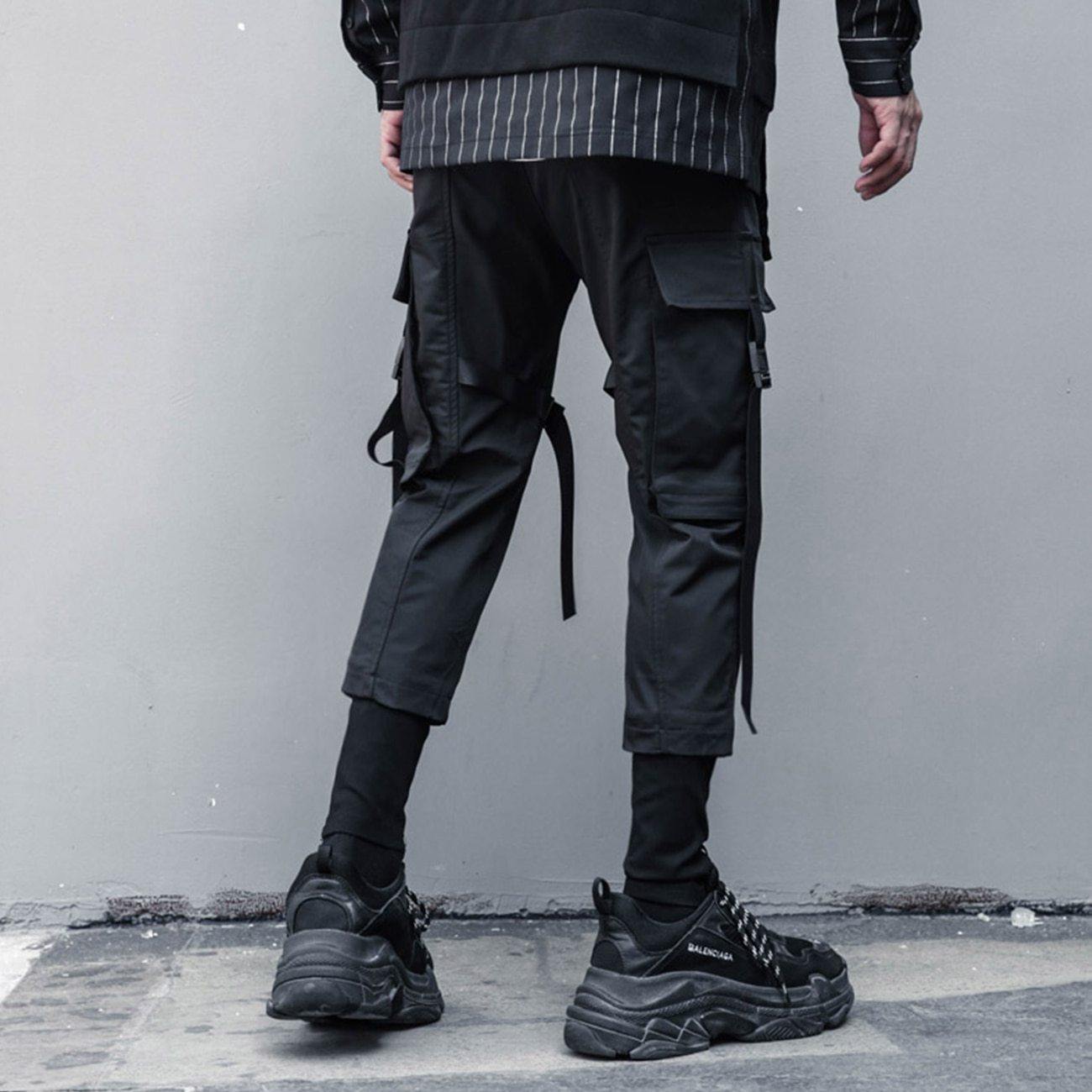 72 GHZ Tactical Cargo - buy techwear clothing fashion scarlxrd store pants hoodies face mask vests aesthetic streetwear