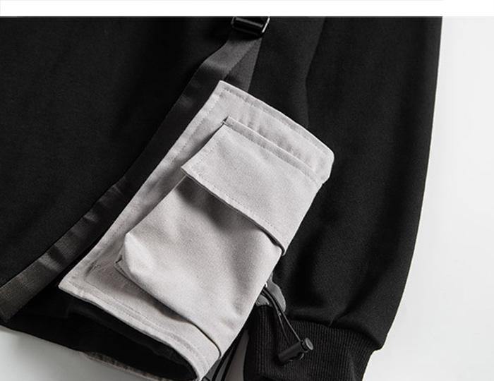 Tactical Multi Pocket Tech Hoodie - buy techwear clothing fashion scarlxrd store pants hoodies face mask vests aesthetic streetwear