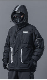 Tactical Data Coat - buy techwear clothing fashion scarlxrd store pants hoodies face mask vests aesthetic streetwear