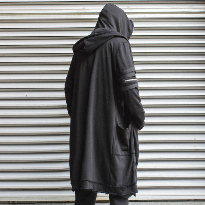 System Ninja Cape Hoodie - buy techwear clothing fashion scarlxrd store pants hoodies face mask vests aesthetic streetwear