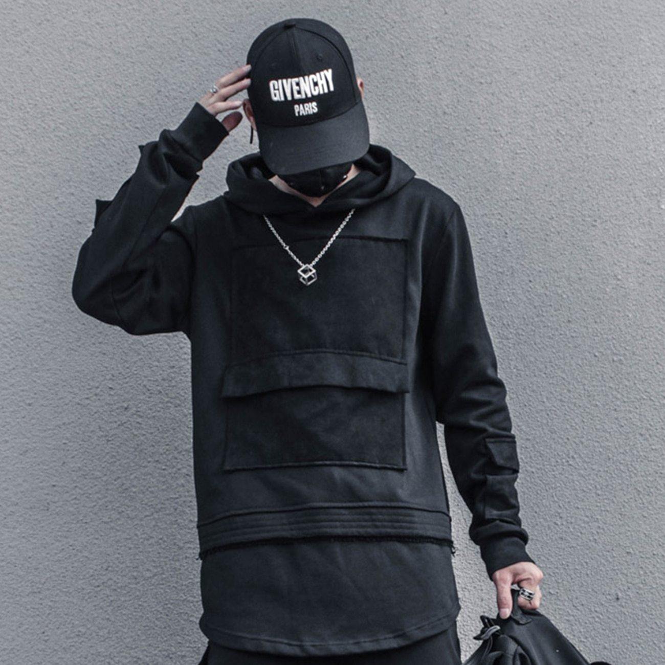 Reboot Hoodie - buy techwear clothing fashion scarlxrd store pants hoodies face mask vests aesthetic streetwear