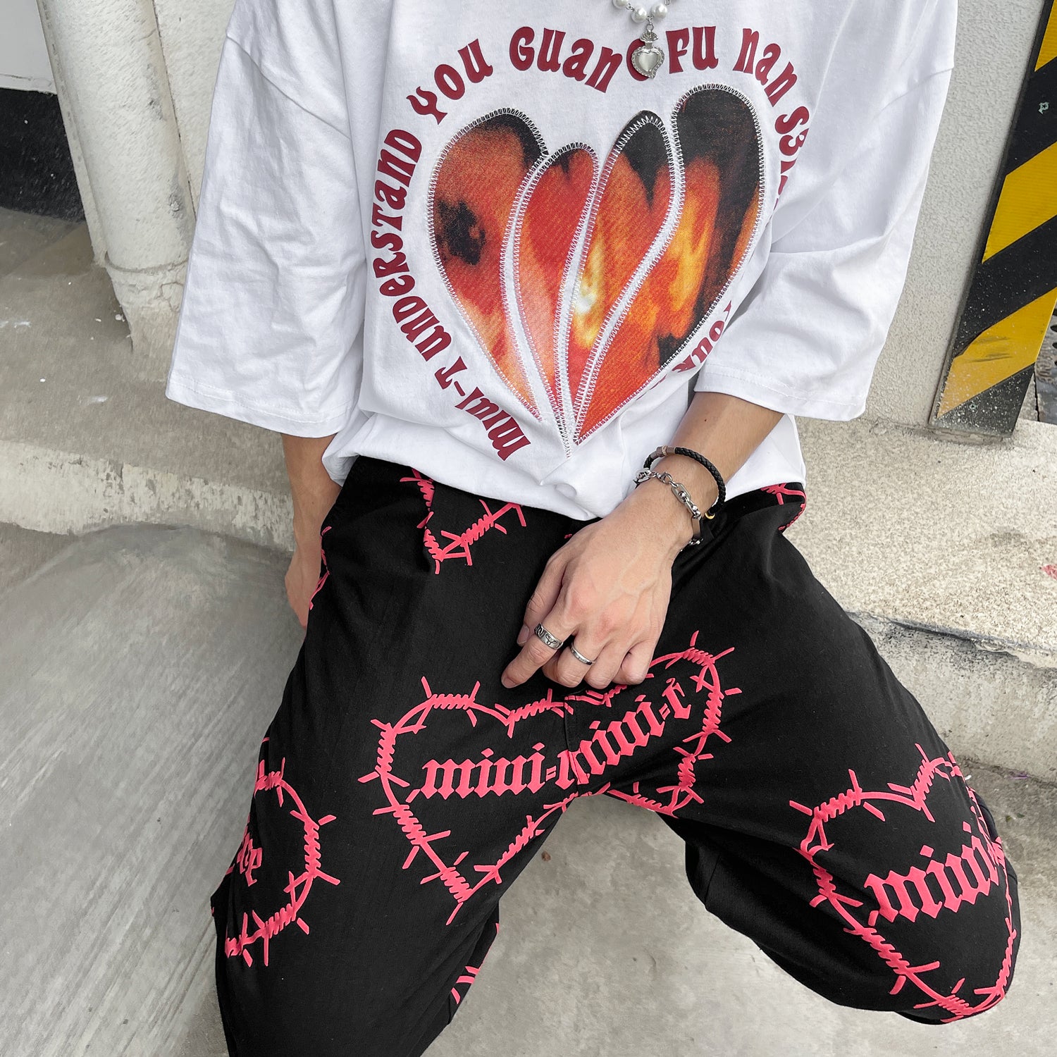 Toxic Hearts Pants