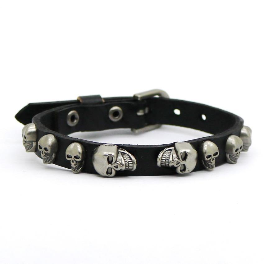 Skull Bracelet - buy techwear clothing fashion scarlxrd store pants hoodies face mask vests aesthetic streetwear