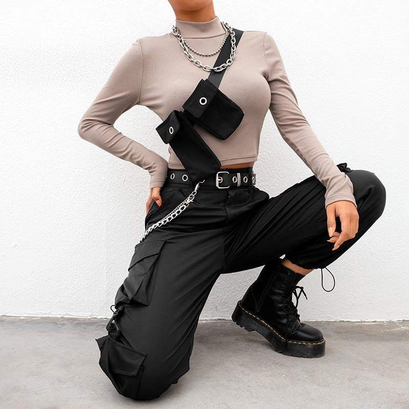 DATABASE CROP TOP - Buy Techwear Fashion Clothing Scarlxrd Ha3xun Store